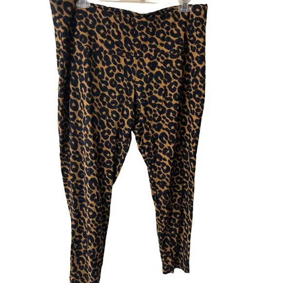 2 Pants Terra & Sky Women's High Rise Fitted Leggings & Skinny Mid-Rise JEGGING - Picture 5 of 8